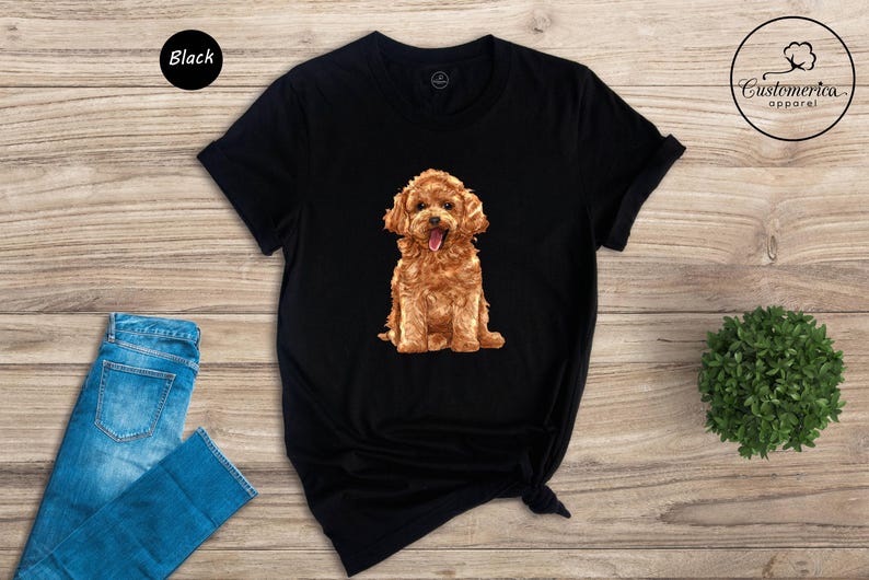 Camiseta de Caniche Miniatura, Camiseta de Perro Adorable, Camiseta para Amantes de los Perros, Camiseta para Mamás de Caniches, Camiseta para Mamás de Caniches Adorables, Camiseta para Madres de Perros, Camiseta para Dueñas de Perros imagen 7