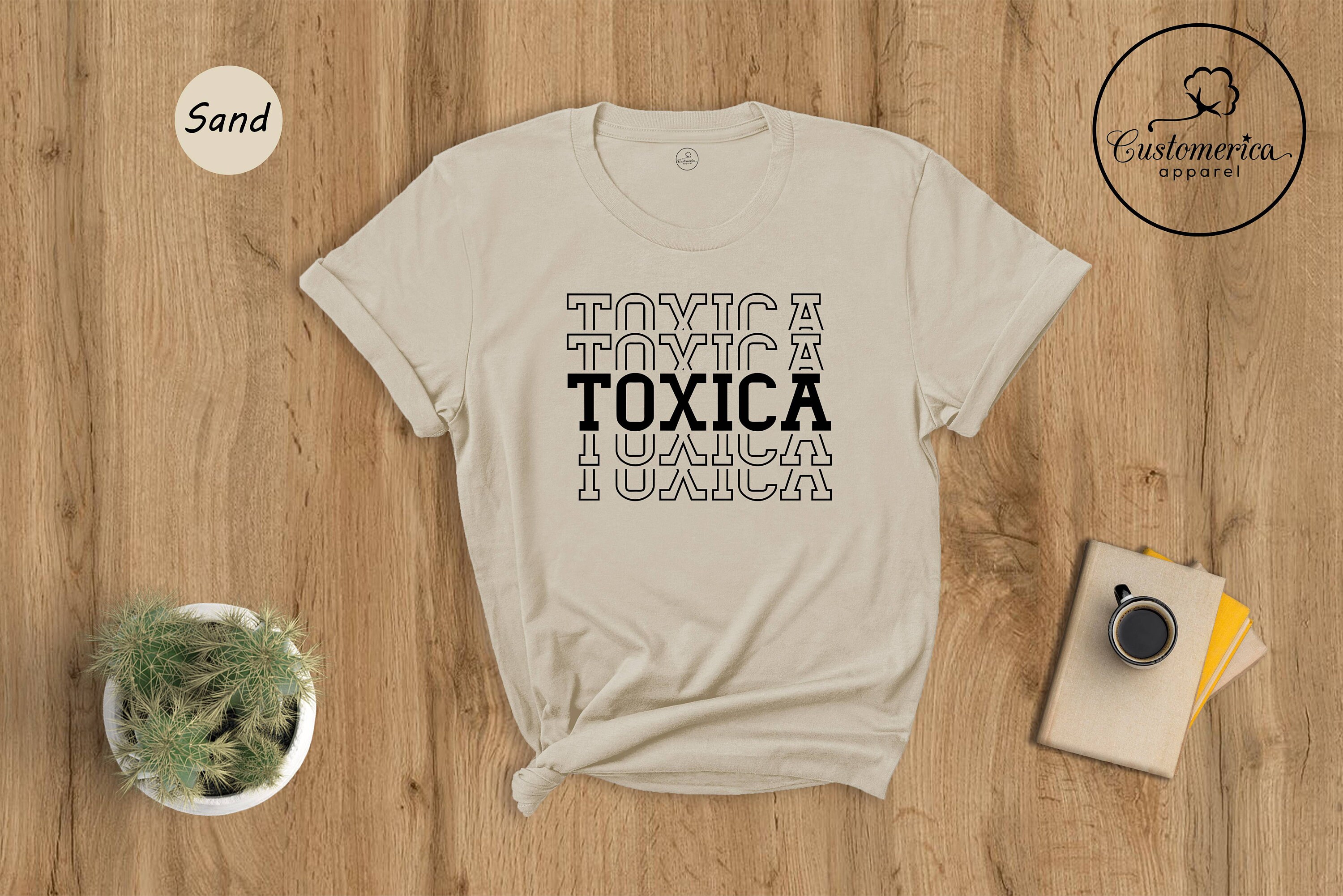  ShirtBANC Matching Toxico y Toxica Shirts for Men and Women  Funny Toxic Tee : Clothing, Shoes & Jewelry