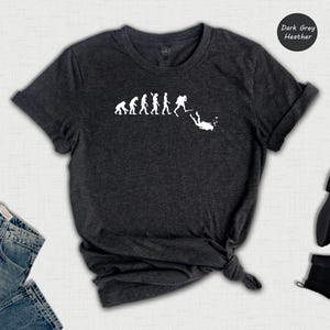 Scuba Diving Evolution T-Shirt, Funny Diver Gift