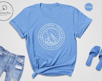 Occupational Therapy Adventures T-Shirt, Therapist Gift
