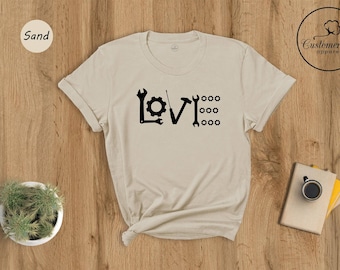 Love Mechanic T-Shirt, Engineer Gift, Handyman Shirt