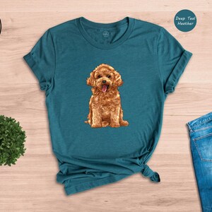 Camiseta de Caniche Miniatura, Camiseta de Perro Adorable, Camiseta para Amantes de los Perros, Camiseta para Mamás de Caniches, Camiseta para Mamás de Caniches Adorables, Camiseta para Madres de Perros, Camiseta para Dueñas de Perros imagen 3