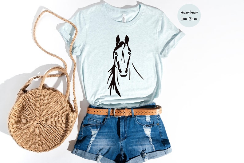 Horse Lover Shirt Animal Lover Gift Horse Shirt Horse Mom Etsy