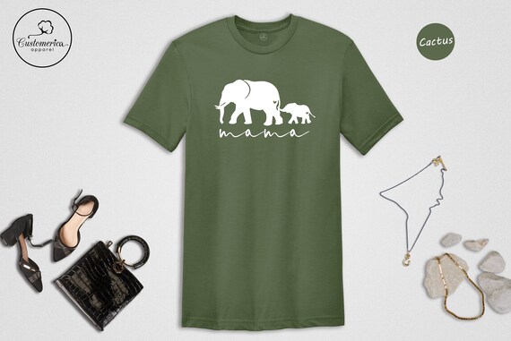 I Love Elephants - Animal Elephant Lover - Silhouette T-Shirt I Love Elephants - Animal Elephant Lover - Silhouette T-Shirt