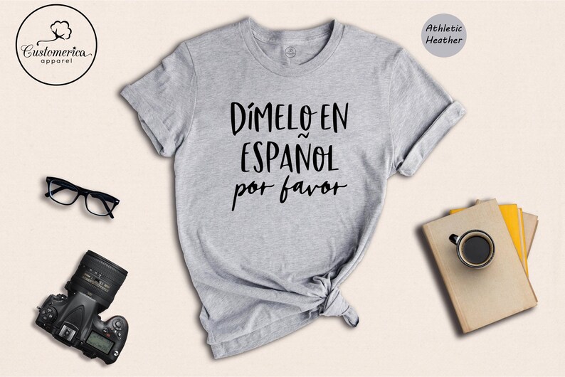 Spanish Teacher T-Shirt, Bilingual Gift, Camisas En Espanol image 3