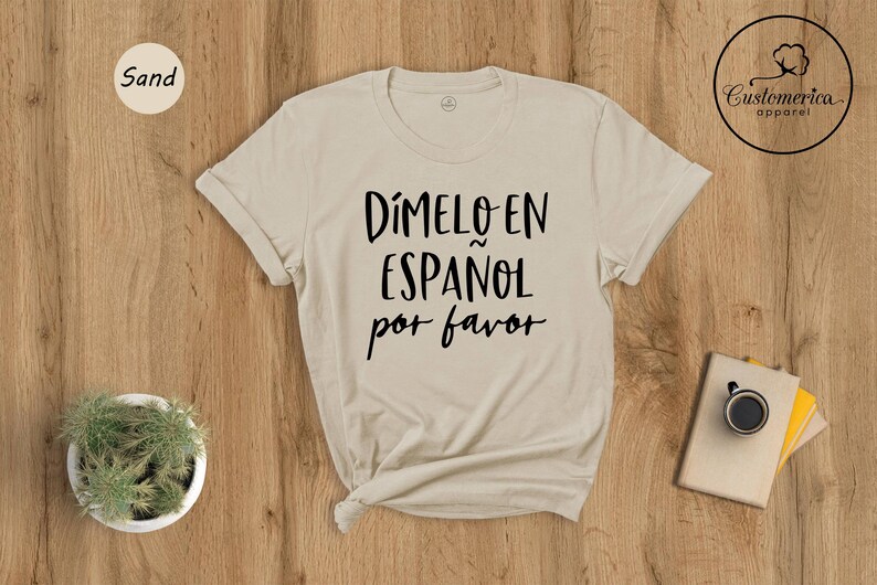 Spanish Teacher T-Shirt, Bilingual Gift, Camisas En Espanol image 6