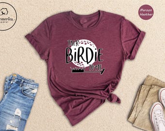 Talk Birdie To Me Golf Shirt, Funny Golfer Tee