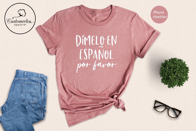 Spanish Teacher T-Shirt, Bilingual Gift, Camisas En Espanol image 5