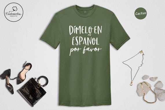 Spanish Teacher T-Shirt, Bilingual Gift, Camisas En Espanol