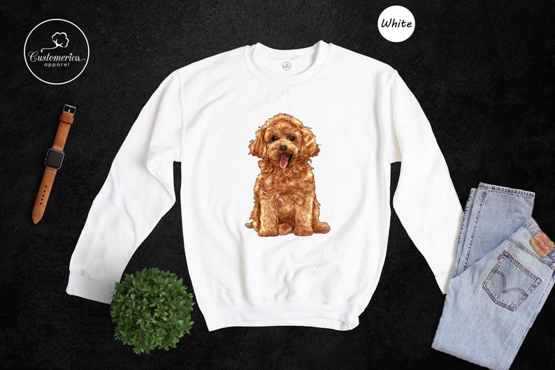 Camiseta de Caniche Miniatura, Camiseta de Perro Adorable, Camiseta para Amantes de los Perros, Camiseta para Mamás de Caniches, Camiseta para Mamás de Caniches Adorables, Camiseta para Madres de Perros, Camiseta para Dueñas de Perros imagen 8