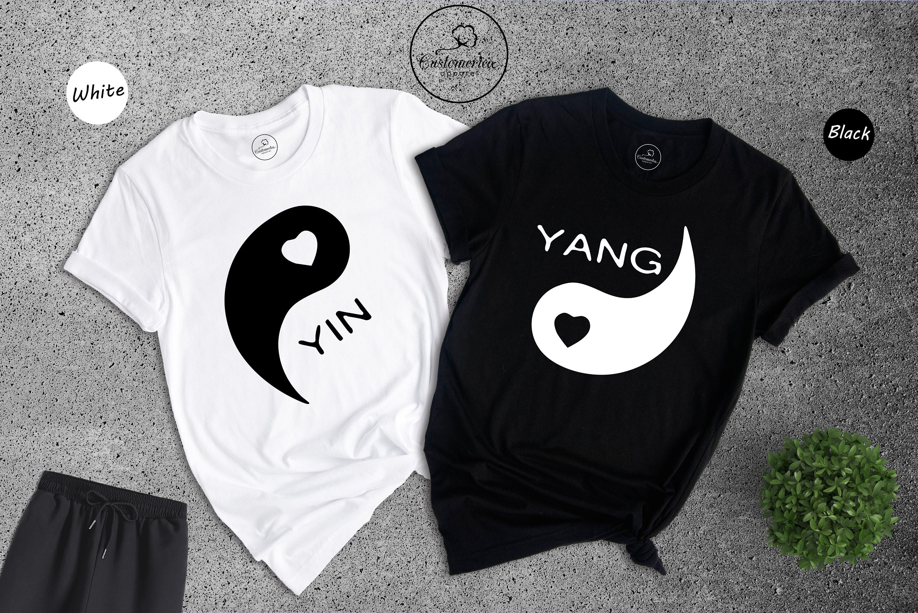 Camisa Yin Yang regalo del d a de San Valent n traje de San