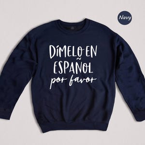 Spanish Teacher T-Shirt, Bilingual Gift, Camisas En Espanol image 8