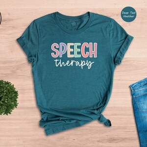 Speech Therapy Shirt, Speech Therapist, Speech Pathologist, Speech Pathology, Speech Language, Language Pathologist, Speech Teacher Shirt