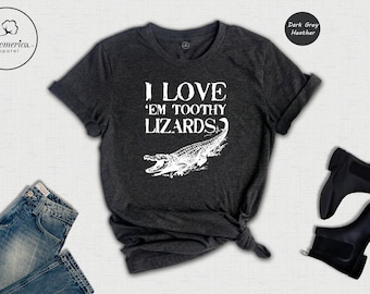 Funny Alligator Graphic T-Shirt, Sarcastic Gator Tee