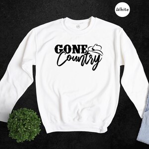 Gone Country T-Shirt, Southern Girl Tee, Western Style image 8