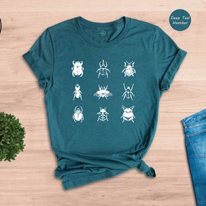 The Beetles Shirt, Entomologist Shirt, Entomologist Lover Tee, Entomologist Gift, Entomology Shirt, Insect T-Shirt, Funny Beetles Tee