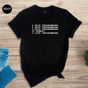 Computer Programmer Gift, Software Engineer, Computer Shirt, Coder Man Shirt, Coding T-Shirt, Programming Shirt, Funny Computer Outfit
