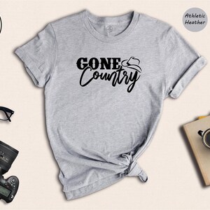 Gone Country T-Shirt, Southern Girl Tee, Western Style image 6