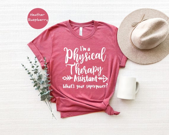 Pink Physical Therapy T Shirt Gift For Therapist Pink Physical Therapy T Shirt Gift For Therapist