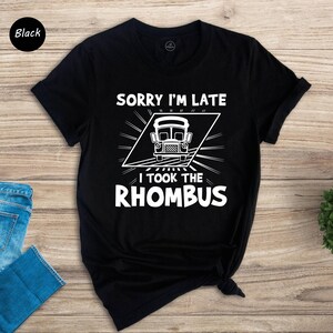 Funny Math Teacher T-Shirt, Rhombus Geometry Gift image 7