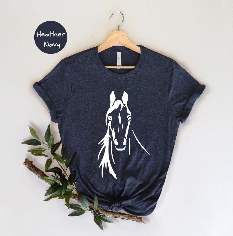 Horse Lover Shirt Animal Lover Gift Horse Shirt Horse Mom Etsy