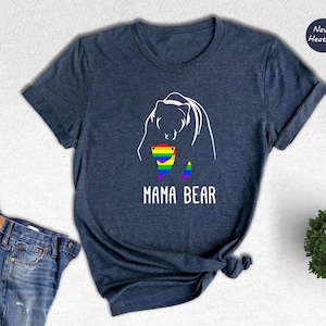LGBT Mama Bear Shirt, Pride Family Support