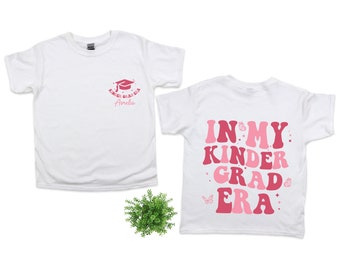 Personalized Kindergarten Graduation Shirt, Custom Grad Gift