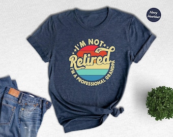 Funny Grandpa Shirt, Retirement Gift, Professional Grandpa Tee
