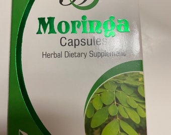 Cápsulas Dietéticas de Moringa