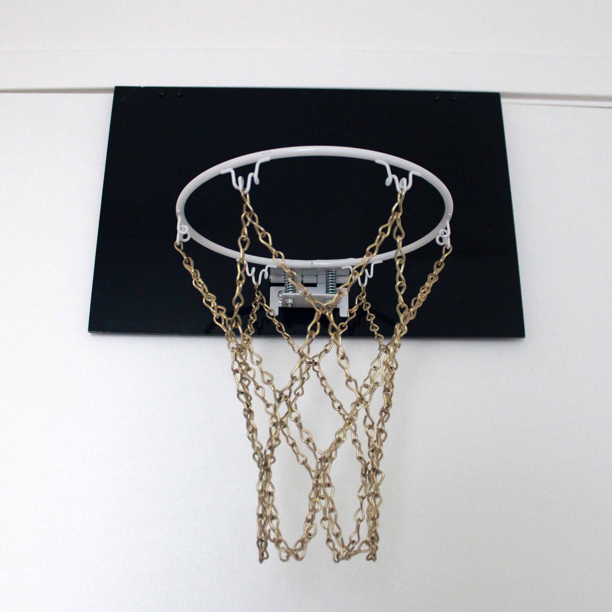 Mini-panier de basket-ball noir de 18 po Silverback par Escalade