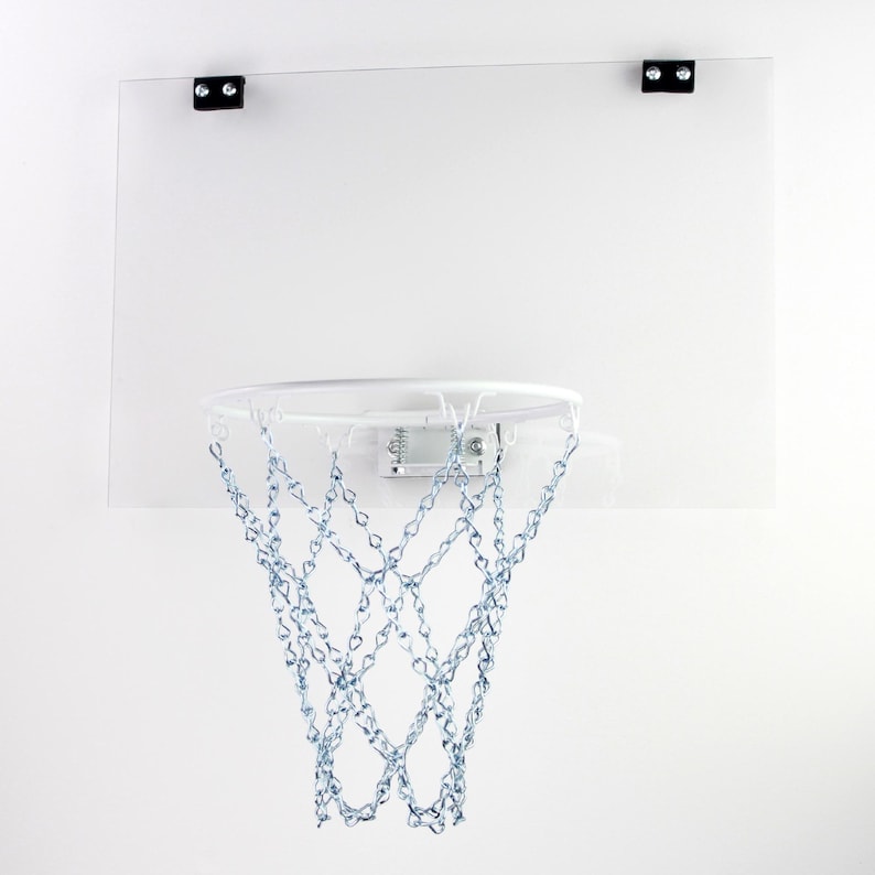 Silent Basketball Hoop – Panier De Basket Silencieux Pour Intérieur, Avec Balle En Mousse, Fixation Murale Sans Perçage