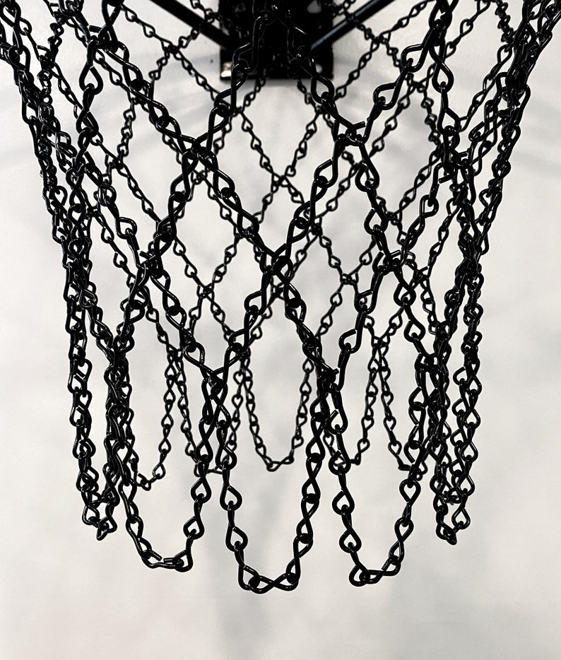 12 Hook Basketball Chain Net All Black NBA Chain Net Etsy