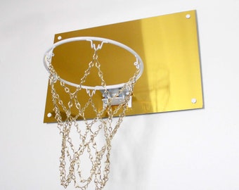 Gold Basketball Hoop