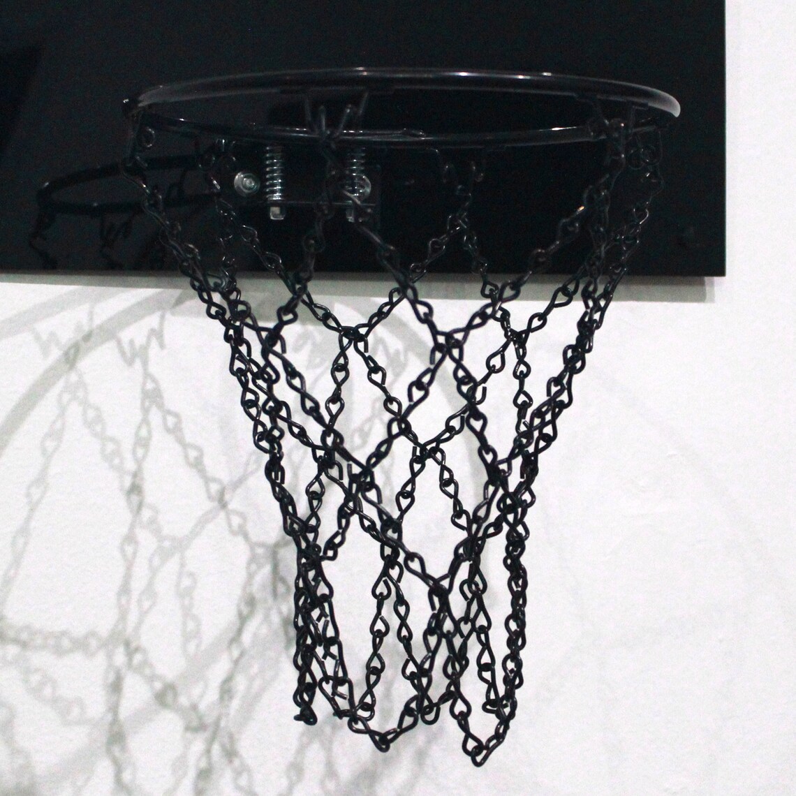 6 Hook Black Chain Net for Mini Basketball Hoop Chain Net Etsy