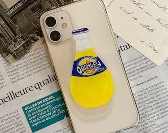 Paris Illustration Phone Grip Holder: Eiffel Tower Acrylic MagSafe