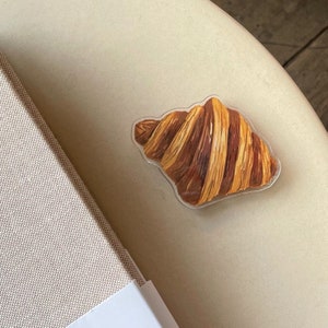 Croissant, Phone Grip holder, MagSafe, Kindle Grip Holder, Paris Illustration