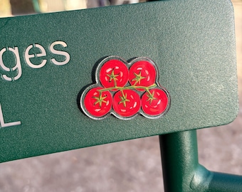 Paris Illustration Tomato Magnet, Kitchen Decor