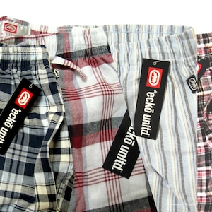 ecko unltd NEW Men&#39;s Woven Plaid Lounge Pants EK09P1 EK09P2 EK09P3 EK09P4