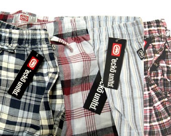 ecko unltd NEW Men&#39;s Woven Plaid Lounge Pants EK09P1 EK09P2 EK09P3 EK09P4