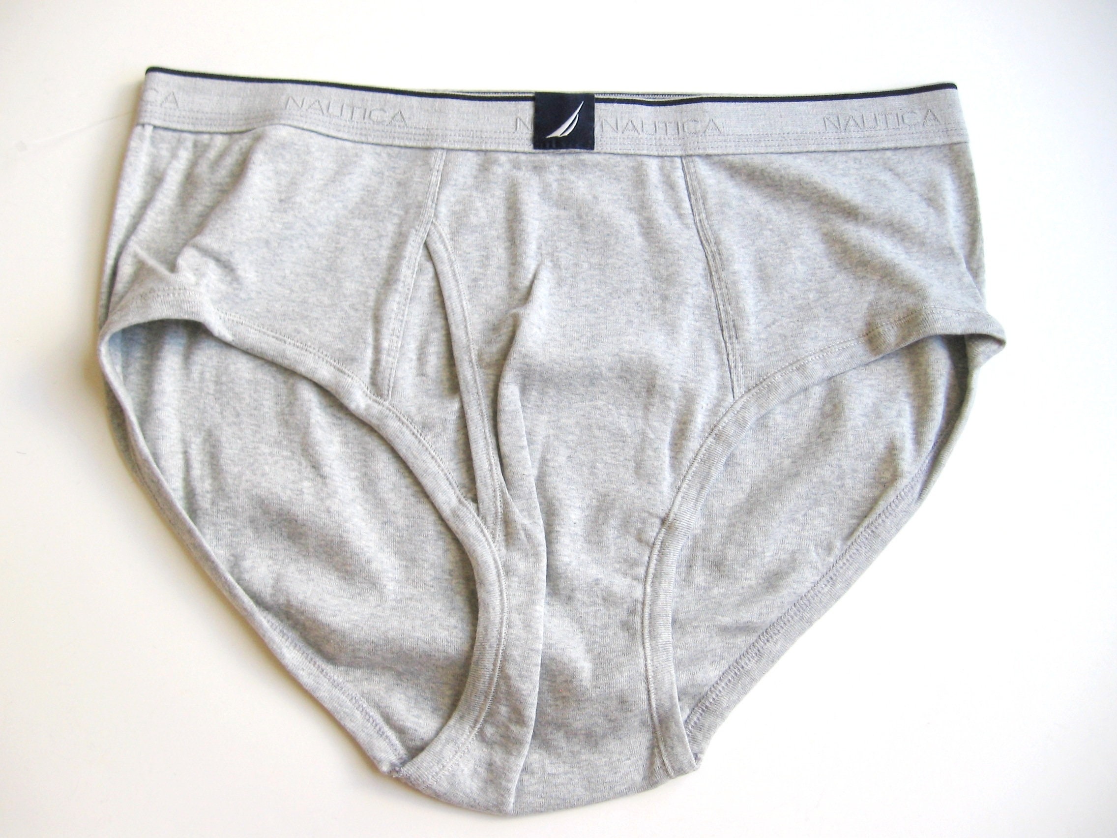 Nautica Men's Vintage Classic Underwear Functional Fly Tagless Pure Stretch  Cotton Briefs -  Singapore