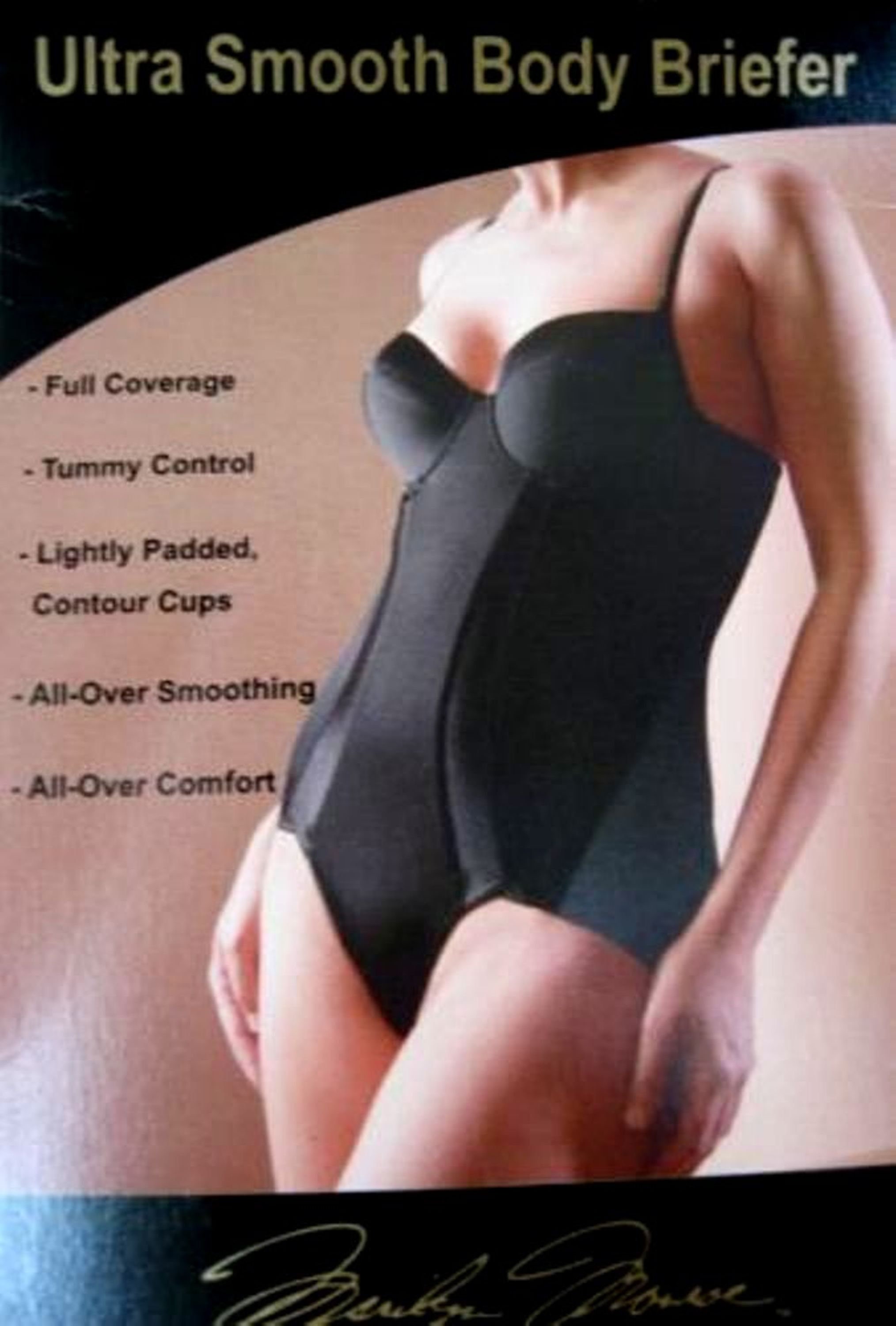 Extra Firm Black and Pink Body Shaper/Briefer