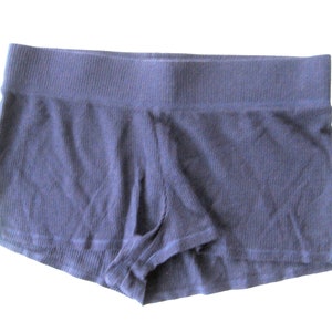 Steve Madden NEW Women&#39;s Navy Paper Thin Waffle Cotton Sleep Hot Shorts S Small