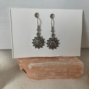 Sun Dangle Earrings