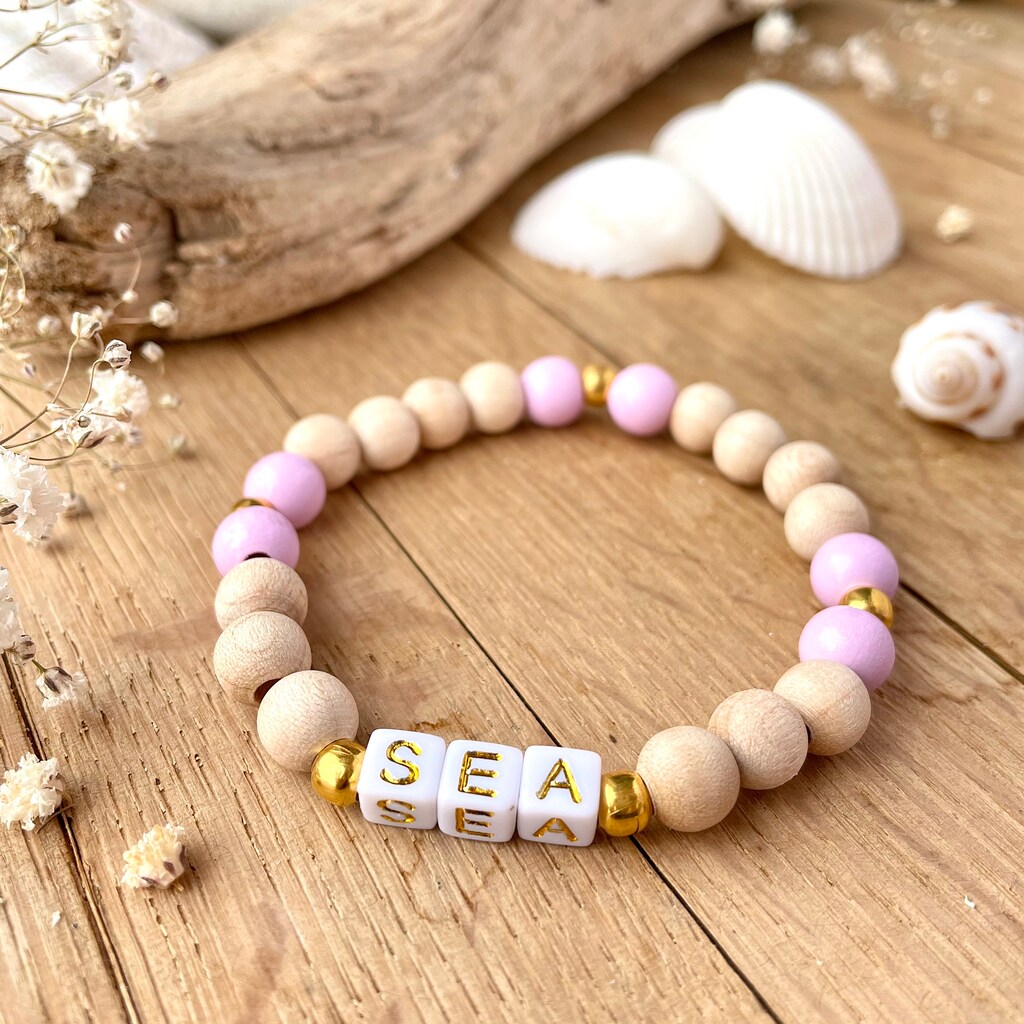 8 Braccialetti Estivi Spiaggia Bohémien: Set Impilabile Con Conchiglie, Stelle Marine E Perline Di Riso