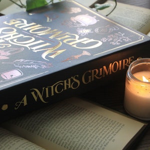 Personalized Handmade Grimoire Binder for 8.5 x 11 (letter size) pages