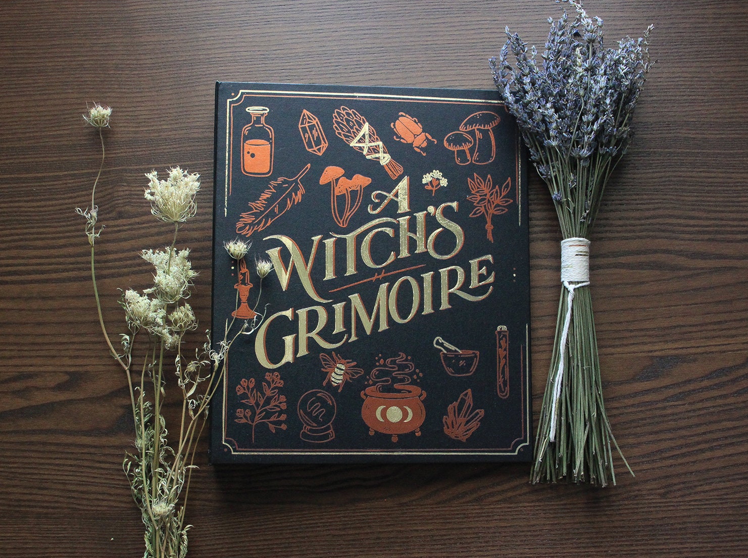 Handmade Grimoire Binder for 8.5 X 11 letter Size Pages - Etsy