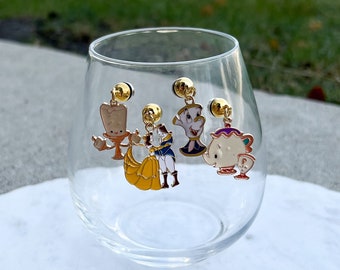 beauty & beast magnetic drink chARMs