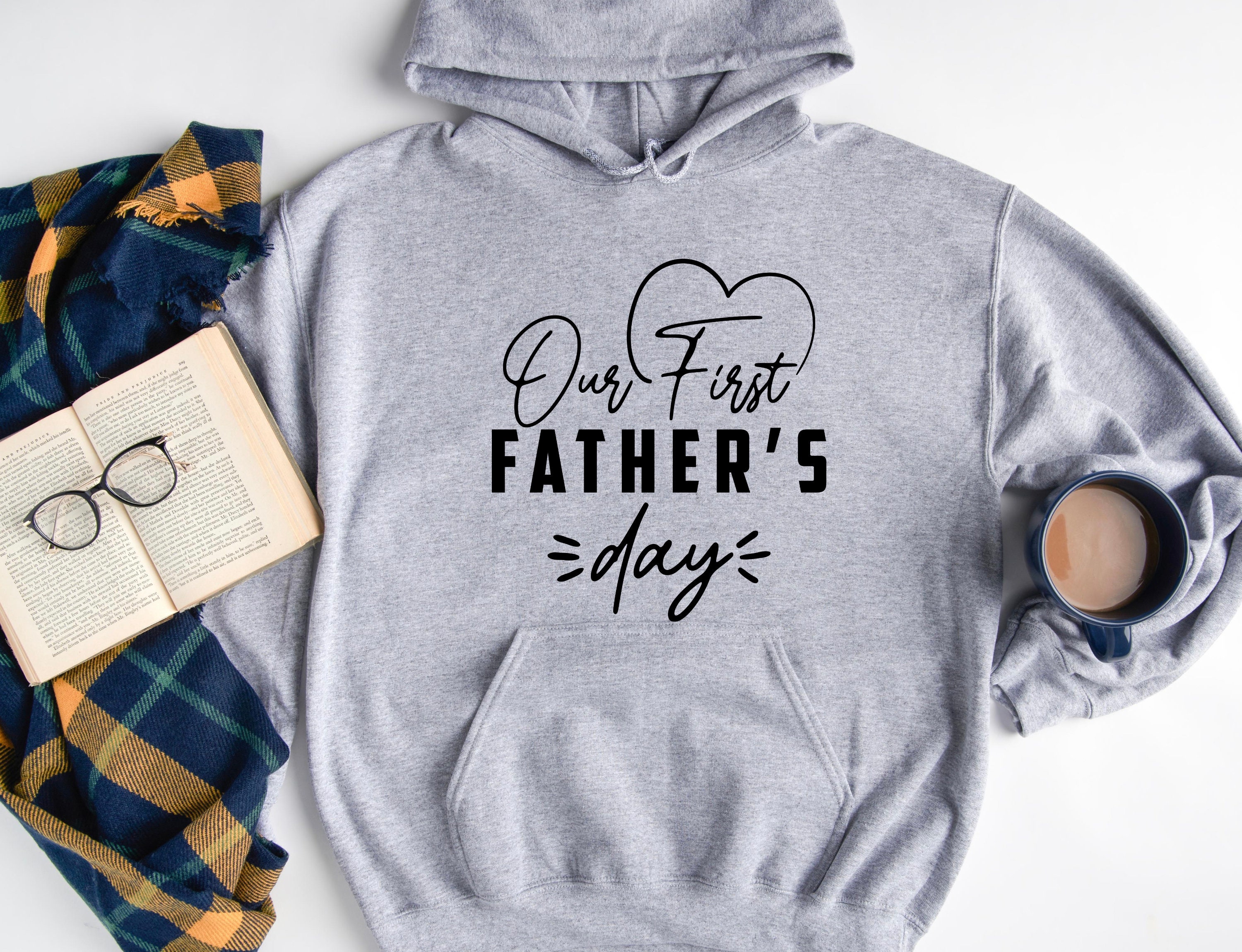 First Father's Day Hoodie Father's Day Gift for Dad Etsy