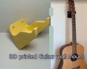 Guitar Wall Mount |3D Printed| for acoustic and Electric