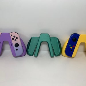 Improved Grip JoyCon Holder |For Nintendo Switch||3D Printed|